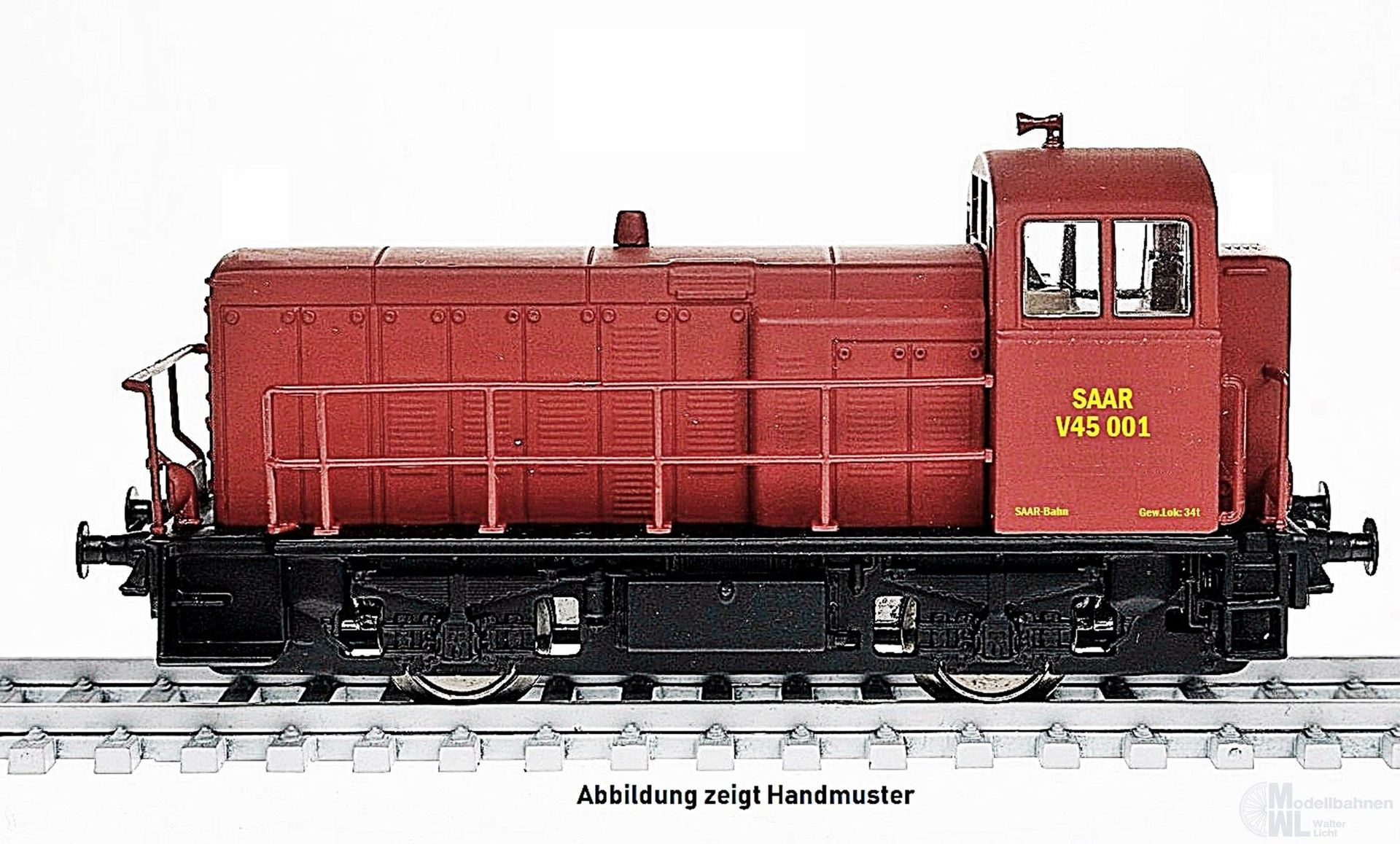 NL 22054_33054_44054 - 2 NPE NL22054 - Diesellok V45 001 Saar Ep.III H0/GL